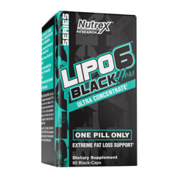 Nutrex Lipo-6 Black Hers Ultra Concentrate 60 kapsler