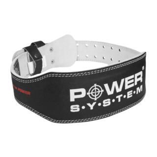 Power System Weightlifting Belt Power Basic PS 3250 musta
