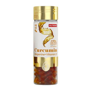 Nutrend Curcumin + Vitamín D 60 kapsúl
