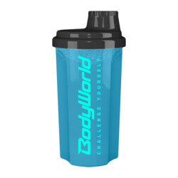 BodyWorld Shaker Challenge Yourself 700 ml cyan blue