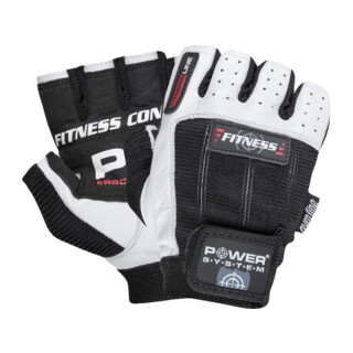 Power System Gloves Fitness PS 2300 1 pereche - alb-negru