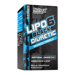 Nutrex Lipo 6 Black Diuretic 80 kapsula