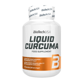 BioTech USA Liquid Curcuma 30 kapslí