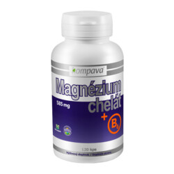 Kompava Magnesium chelate + B6 120 Kapseln