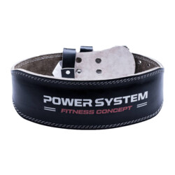 Power System Weightlifting Belt Power PS 3100 μαύρο