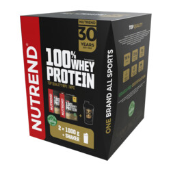 Nutrend Whey Protein Pack 2 x 1000 g + rysteapparat