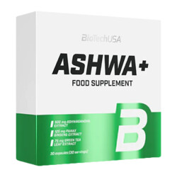 BioTech USA Ashwa+ 30 kapsler