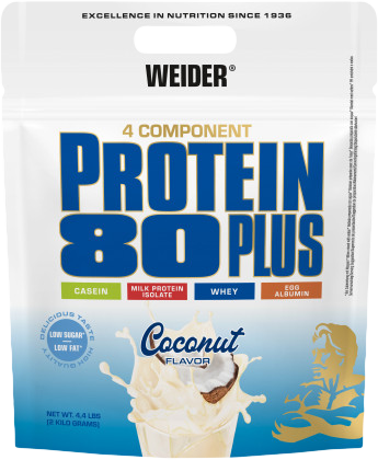 Weider Protein 80 Plus 2000 g Vanille.