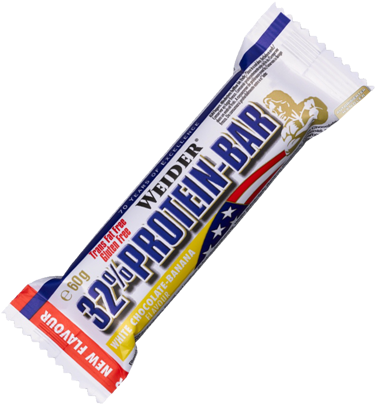 Weider 32% Protein Bar 60 G Bílá čokoláda-banán