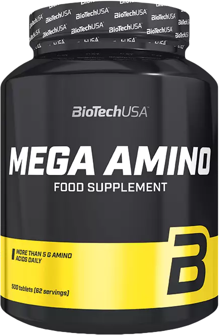 BioTech USA Mega Amino 500 Tablets