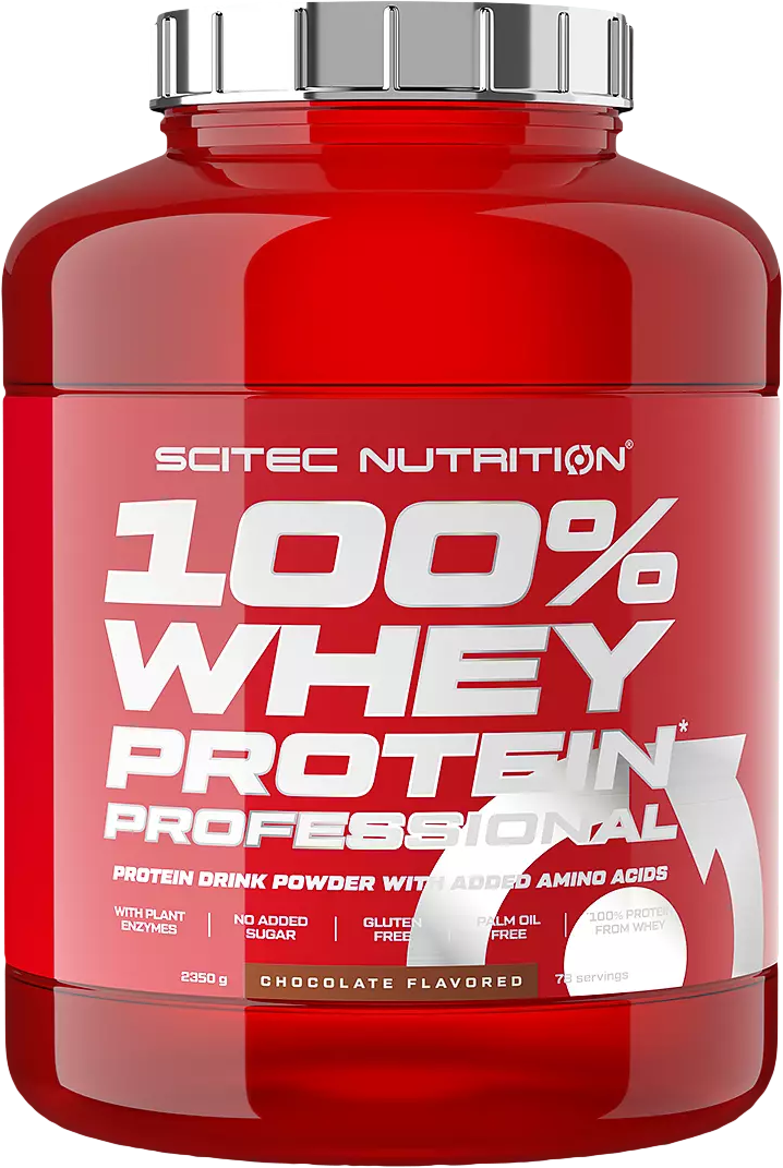 Scitec Nutrition 100% Whey Protein Professional 2350 g čokoláda-kokos.