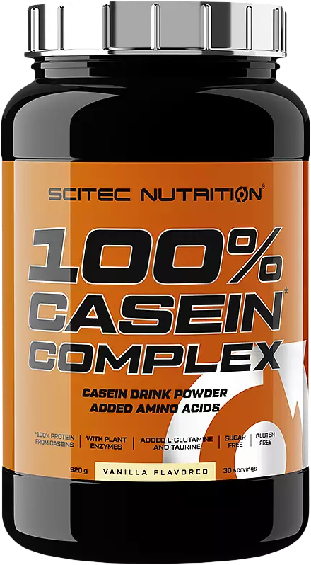 Scitec Nutrition 100% Casein Complex 920 G Belgische Schokolade