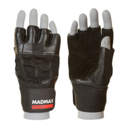 MadMax Fitnes rokavice Professional Exclusive MFG-269BL 1 par