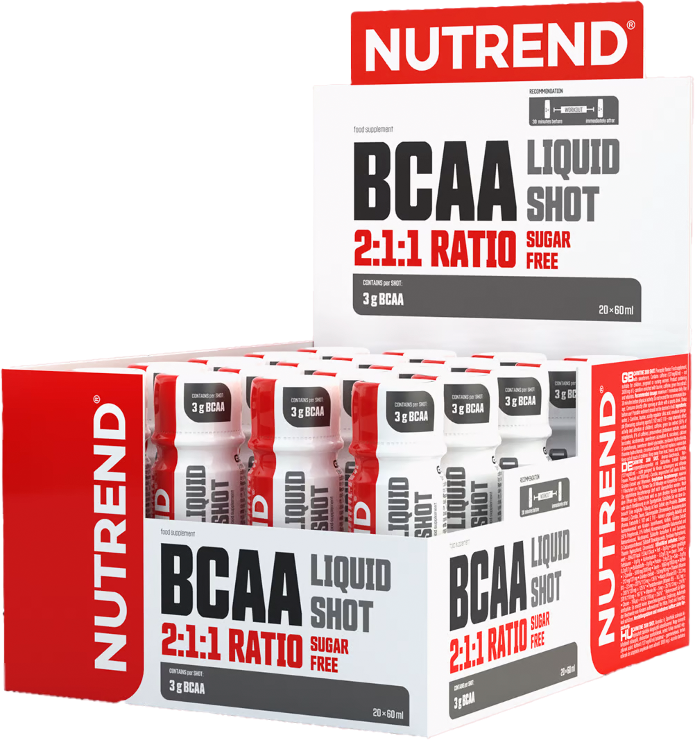 Nutrend BCAA Liquid Shot BOX 20 X 60 Ml