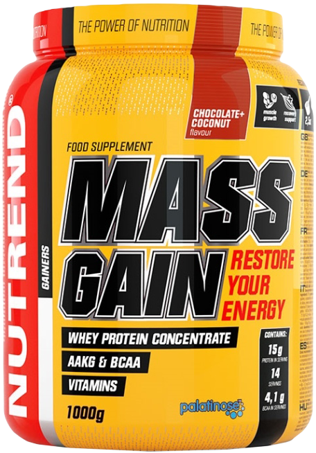 Nutrend Mass Gain 1000 G Vanilla