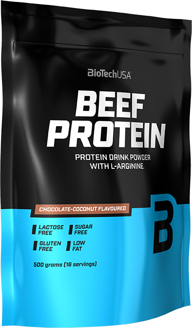 BioTech USA Beef Protein 500 G Strawberry