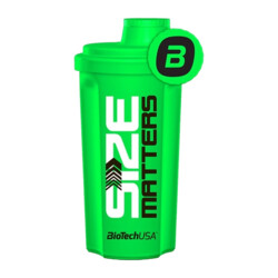 BioTech USA Shaker Neon SIZE MATTERS  700 ml