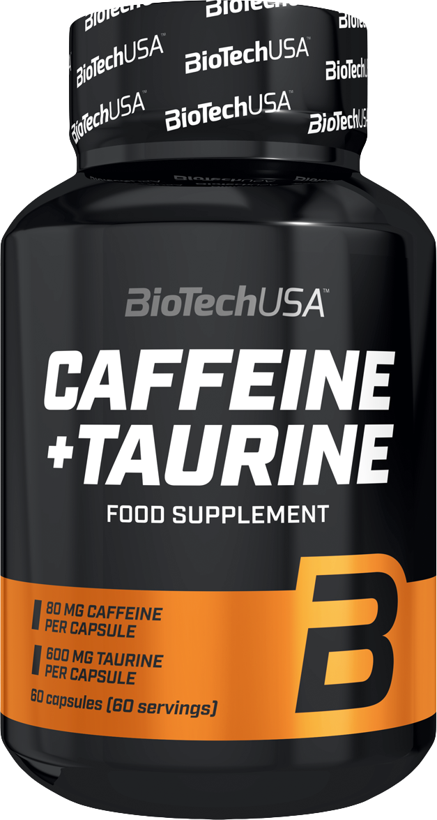 BioTech USA Caffeine + Taurine 60 Capsules