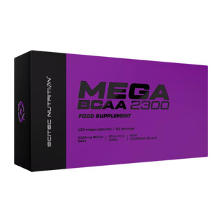 Scitec Nutrition Mega BCAA 2300 120 kapslí