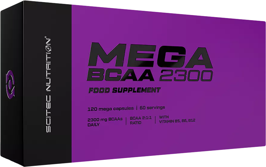 Scitec Nutrition Mega BCAA 2300 120 Capsules