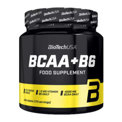 BioTech USA BCAA + B6 340 tablets