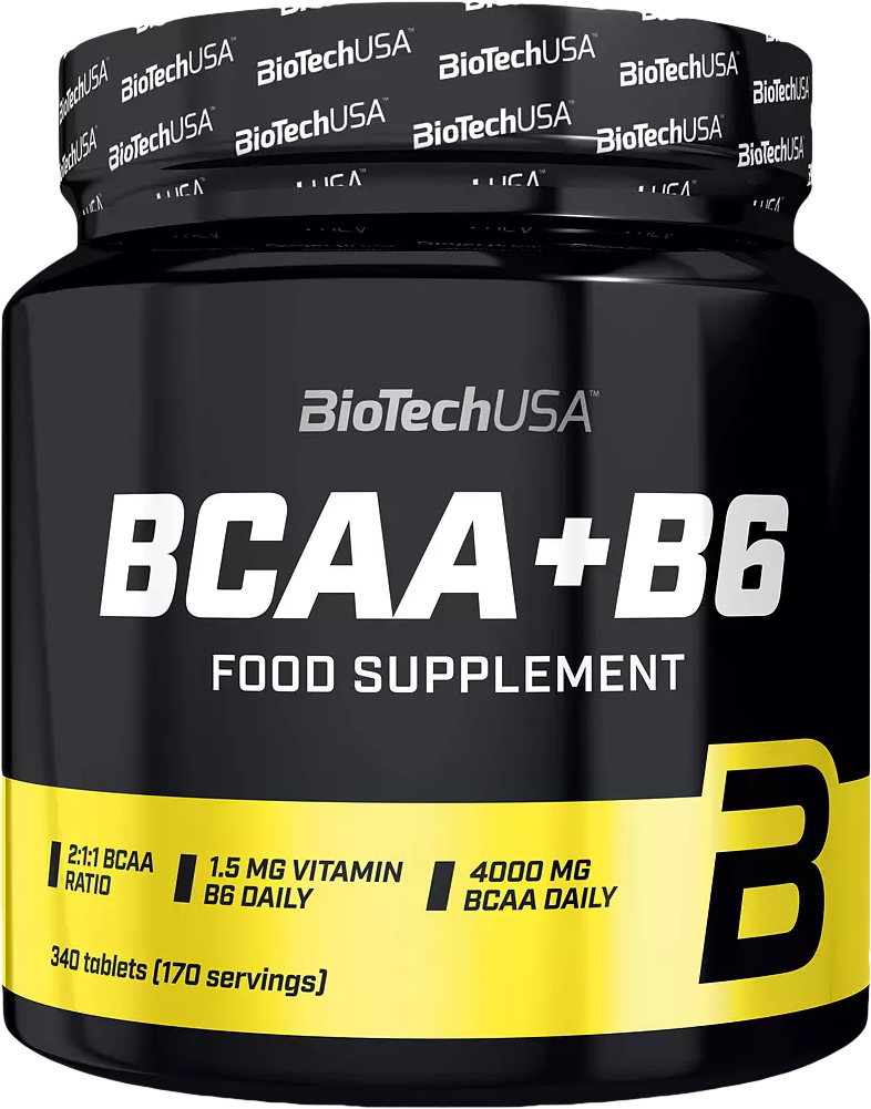 BioTech USA BCAA + B6 340 Tablets