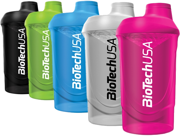 BioTech USA Shaker WAVE 600 Ml Grün