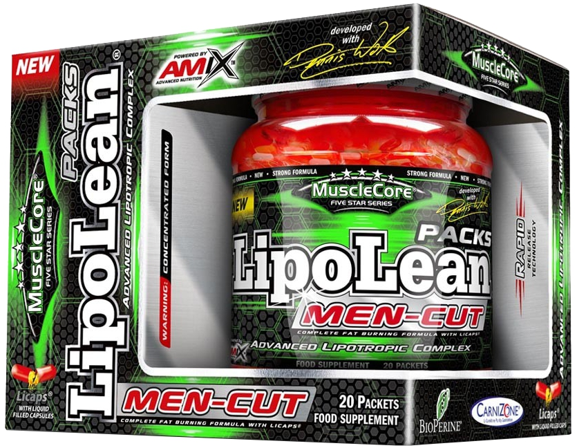 Amix LipoLean® Men-Cut Packs 20 Balíčkov