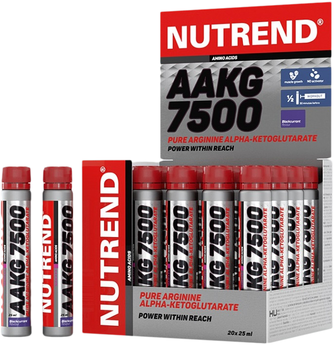 Nutrend AAKG 7500 20 X 25 Ml Blackcurrant