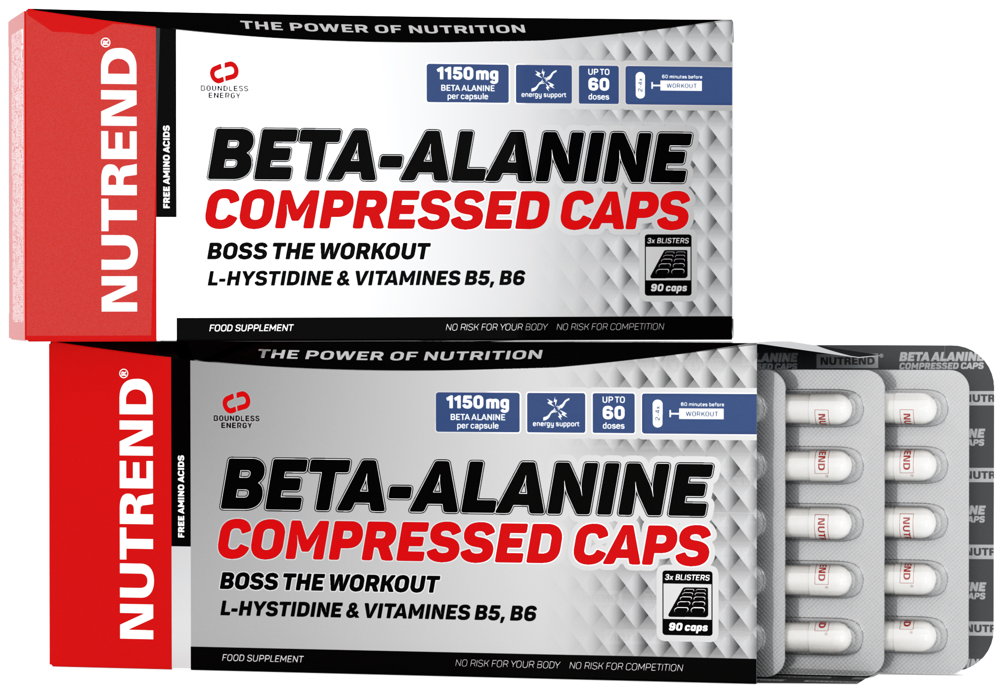 Nutrend Beta-Alanine Compressed Caps  90 Capsules