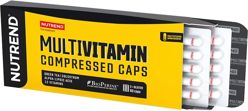 Nutrend Multivitamin Compressed Caps 60 Capsules