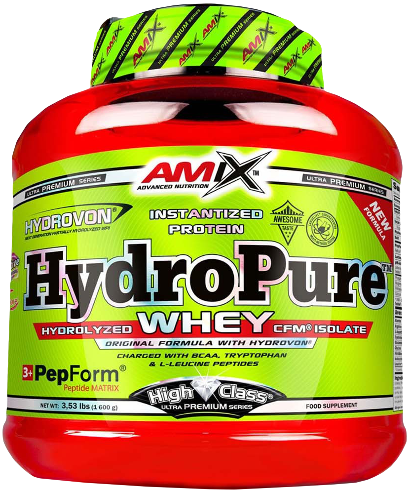 Amix HydroPure Whey Protein 1600 g peanut butter-cookies.