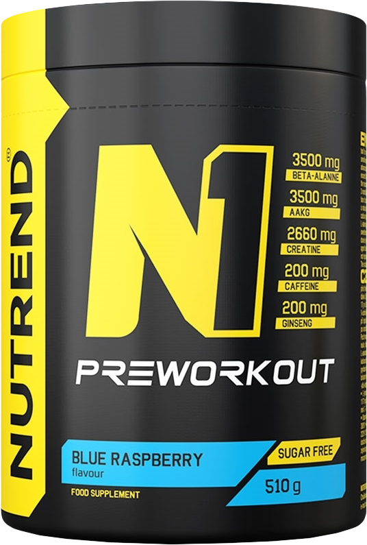 Nutrend N1 Pre-Workout 510 G Red Orange