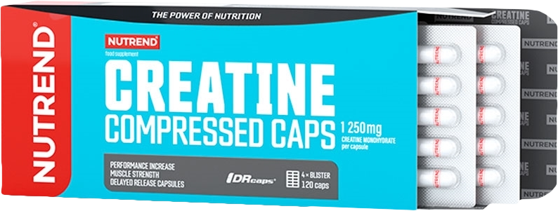 Nutrend Creatine Compressed Caps 120 Capsules