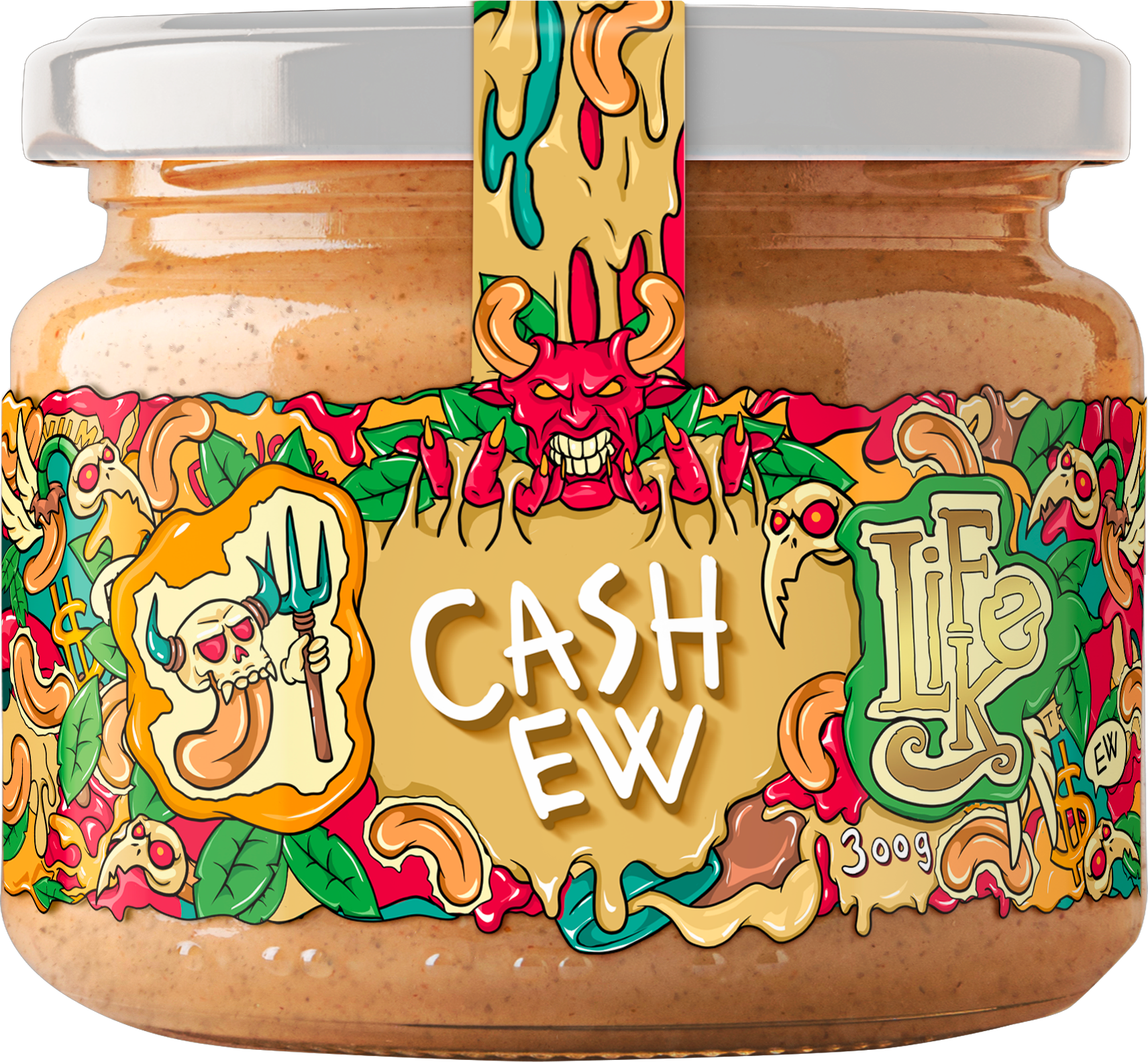 LifeLike Cashew Butter 300 G Cashews