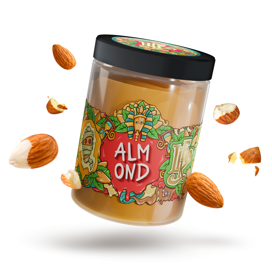 LifeLike Almond Butter 1000 G Mandeln