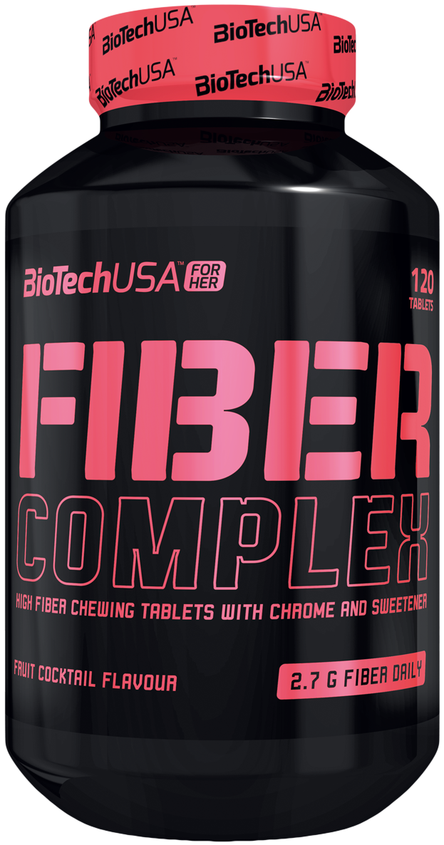 BioTech USA Fiber Complex For Her 120 Tablets Fruchtcocktail