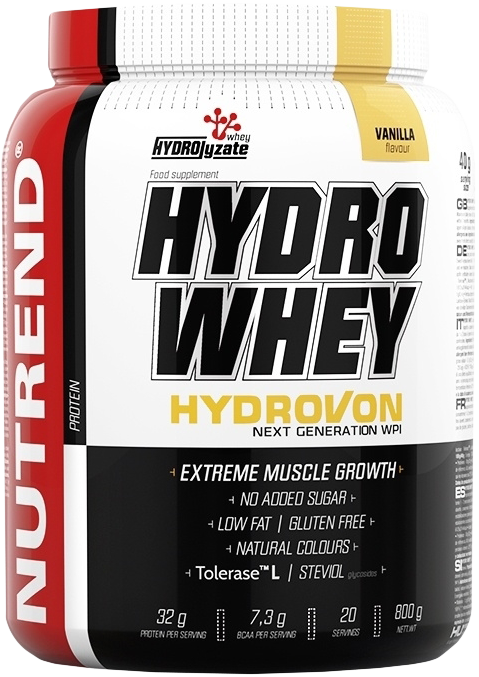 Nutrend Hydro Whey 800 g vanilka.