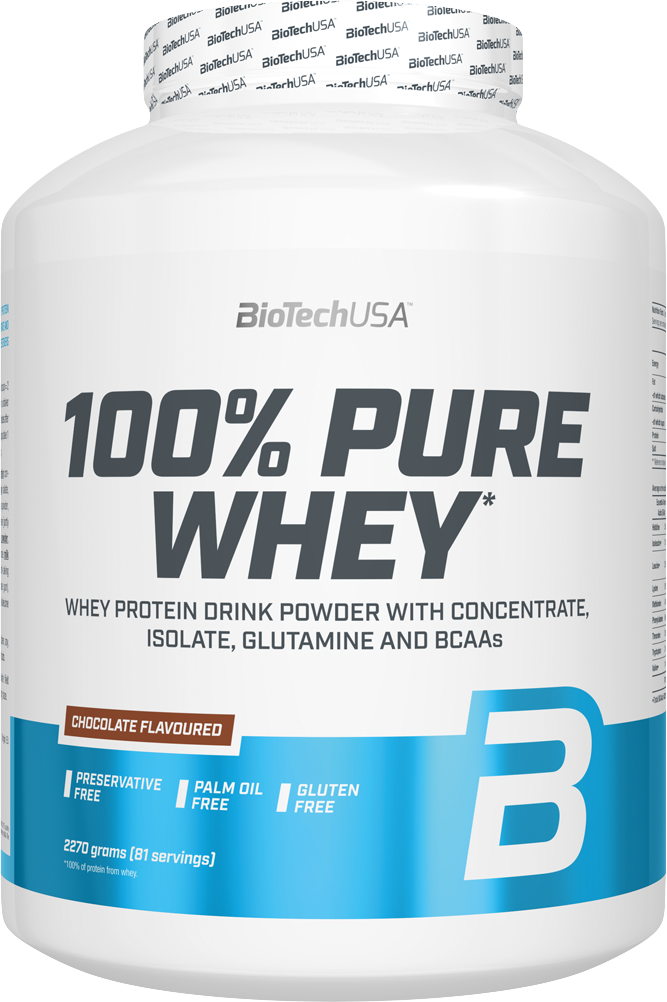 BioTech USA 100% Pure Whey 2270 G Bourbon-Vanille