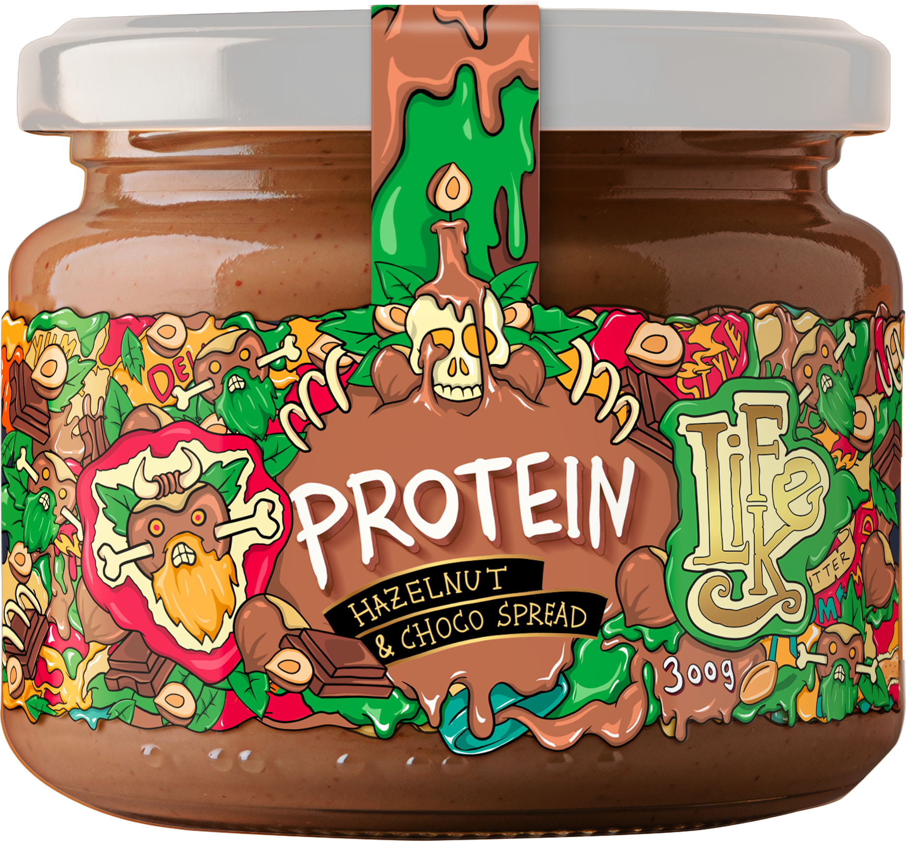 LifeLike Protein Hazelnut Choco Spread 300 G Haselnuss-Schokolade