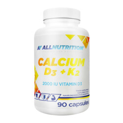 ALLNUTRITION Calcium D3 + K2 90 kapsúl