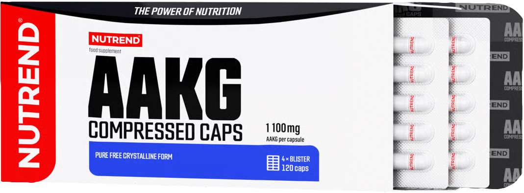 Nutrend AAKG Compressed Caps 120 Capsules