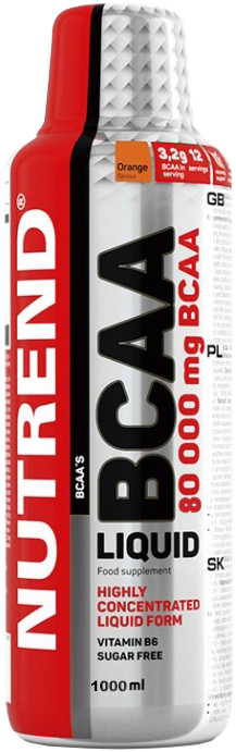 Nutrend BCAA Liquid 80.000 Mg 1000 Ml Orange