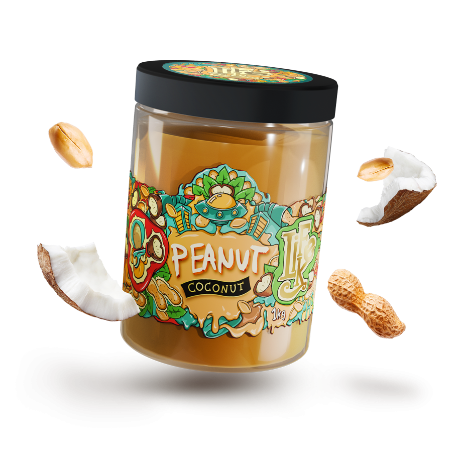 LifeLike Peanut Coconut Butter 1000 G Peanut-coconut