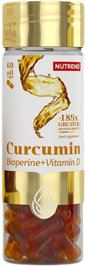 Nutrend Curcumin + Vitamín D 60 Kapsúl