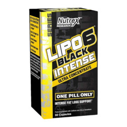 Nutrex Lipo 6 Black Intense Ultra Concentrate 60 capsules