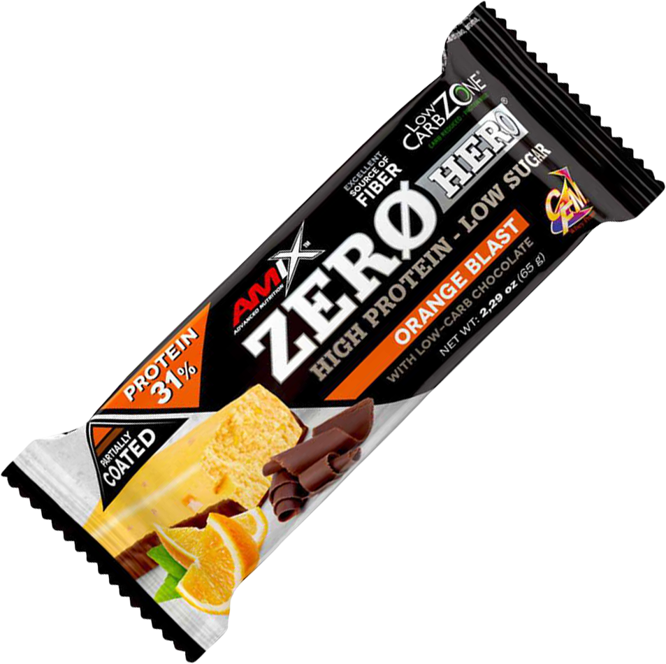 Amix Zero Hero 31% Protein Bar 65 G Tropical Mango