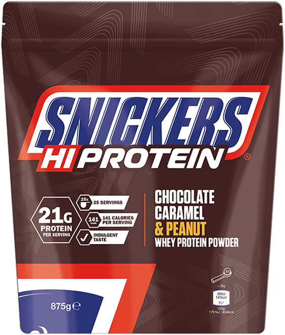 Mars Snickers HiProtein Powder 875 G Snickers (chocolate-caramel-peanut)