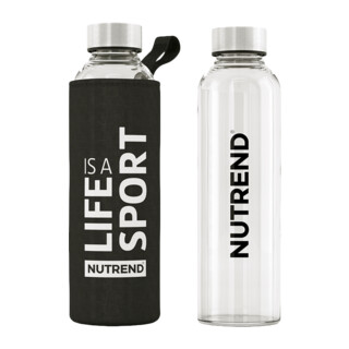 Nutrend Glass bottle Life is a sport 500 ml