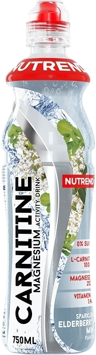 Nutrend Carnitine Magnesium Activity Drink 750 Ml Sureau-menthe (pétillant)